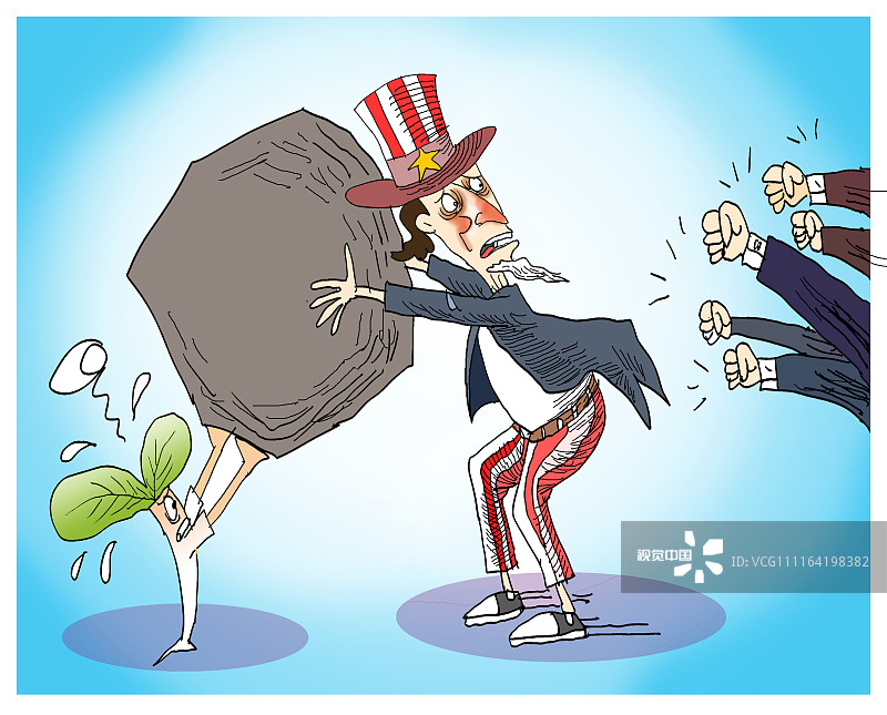 (漫画)美对华加征关税听证会:我们要中国制造 