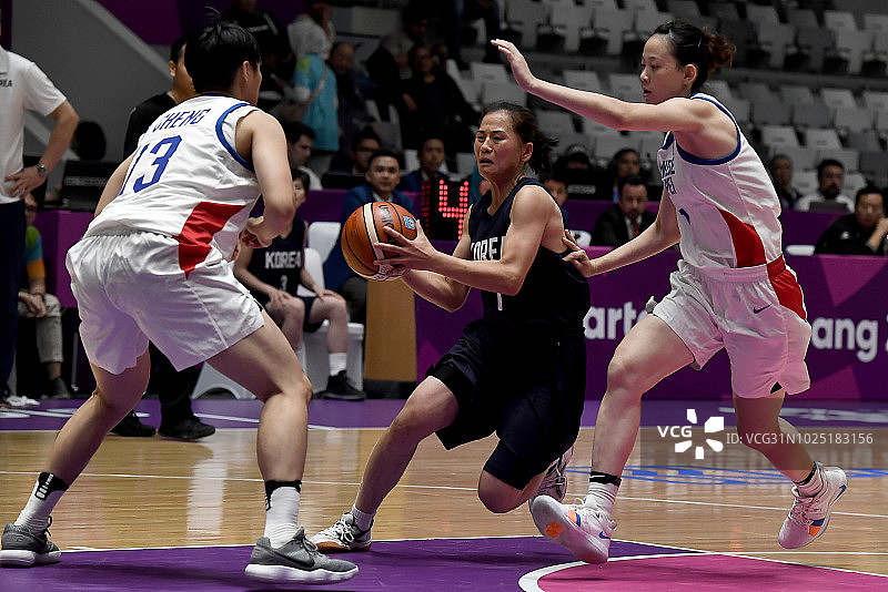 2018雅加达亚运会女篮半决赛:中国台北Vs朝韩