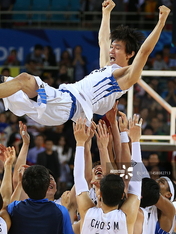 2014仁川亚运会男篮决赛:伊朗77-79韩国