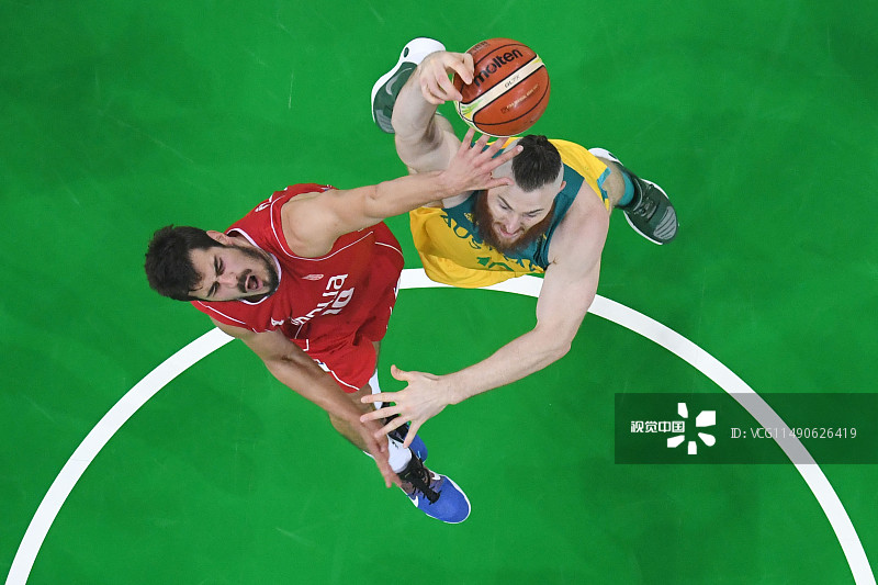 2016里约奥运会男篮半决赛:澳大利亚Vs塞尔维亚